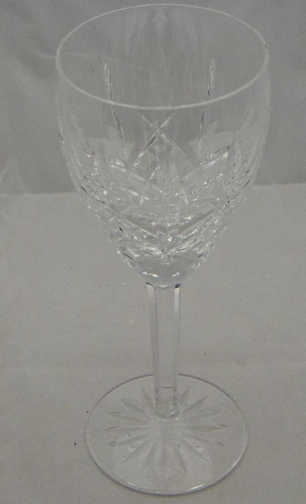Vintage Waterford Crystal Water Goblet in Araglin Pattern