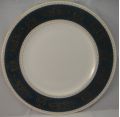 Wedgwood Columbia Blue & Gold Dinner Plate